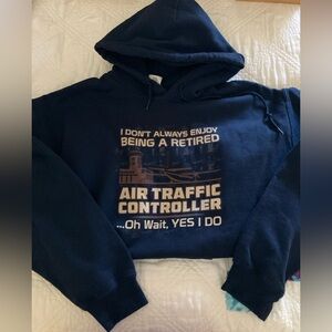 Gildan Heavy Blend Navy Blue Hoodie M